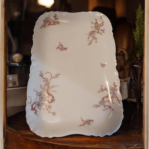 Antique Haviland Schleiger 222F 12&#39;&#39; Rectangular Serving Platter
