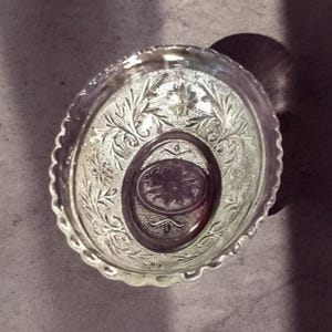 Vintage Anchor Hocking Sandwich Clear Oval Bowl