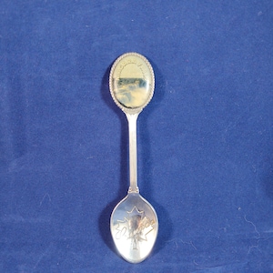 Vintage Silver Plated Demitasse Niagara Falls Souvenir Spoon