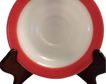 Vintage Pyrex Flamingo Pink Saucer