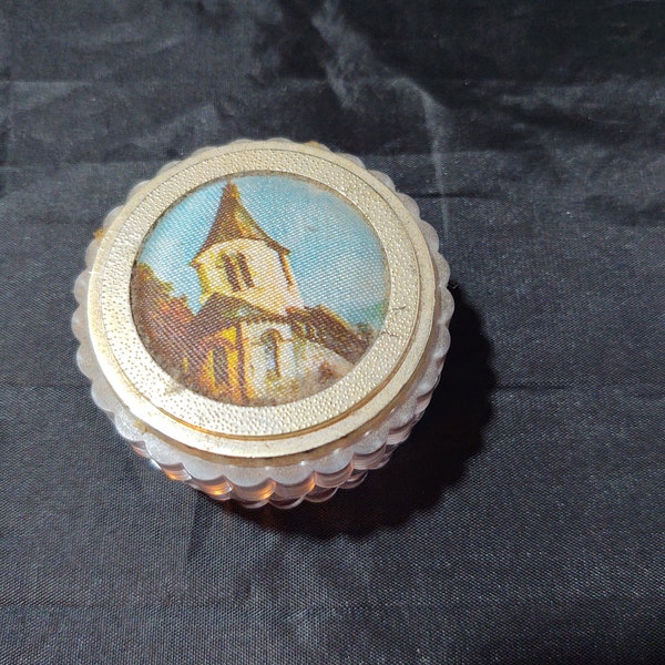 Vintage Handmade Dressmakers Pin Box