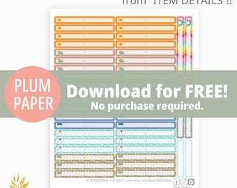 Adesivos imprimíveis GRÁTIS_Plum Paper – Acesso pelo link da descrição, Não está à venda!(weather box_b9.1)