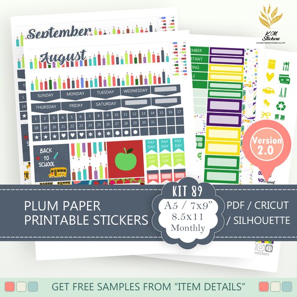 Plum Paper Planner - Etsy