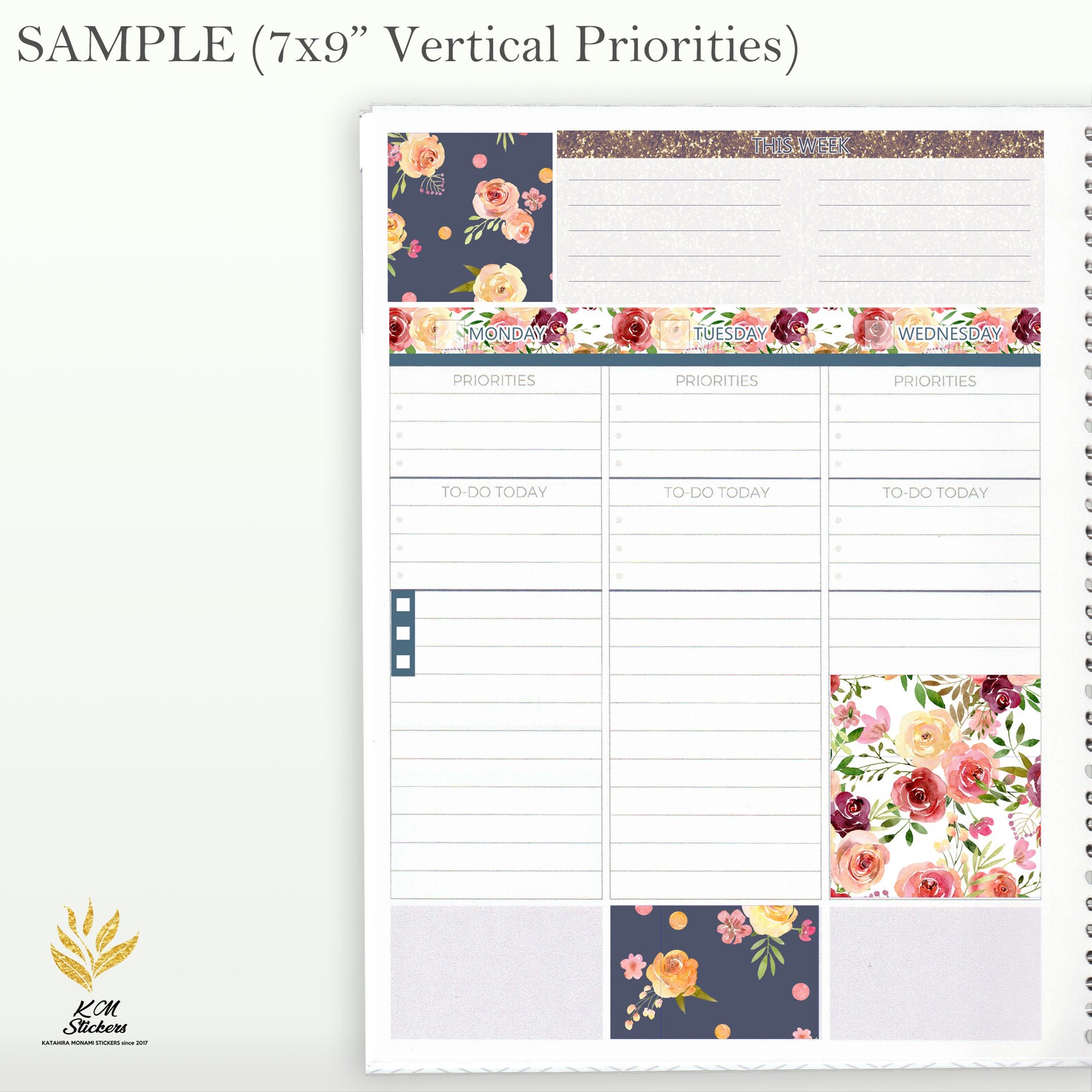 KIT 138 Printable Weekly Kit Version 2.0 for Vertical ME | Etsy