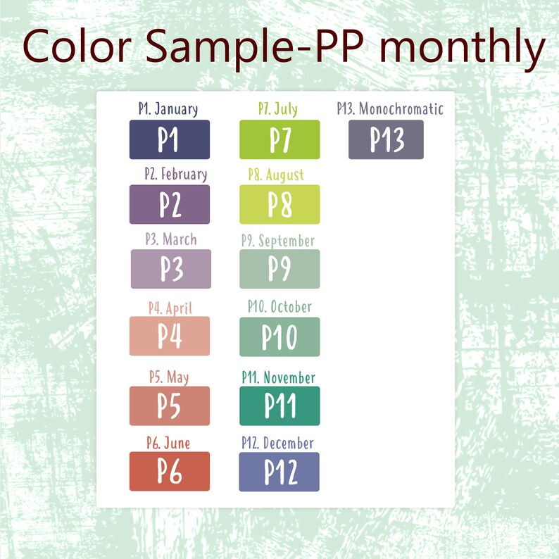 Printable Stickers Custom Color Change | Etsy