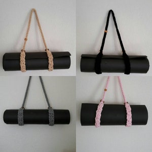 Harness / strap / strap / yoga mat holder / floor / sport / fitness / pilates adjustable colors of your choice