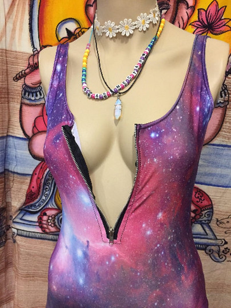 Galaxy One Piece Onesie Rave Festival Outfit
