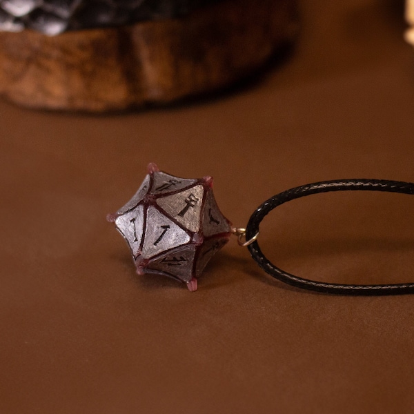 Baldur's Gate 3 Mysterious Artifact resin necklace, Shadowheart pendant jewel, gift for BG3 lover