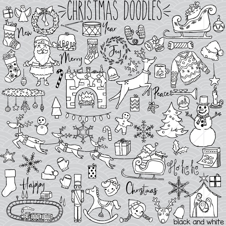 Download Png Eps Pdf Svg Dxf Decorative Holiday Vector Bundle Colored Hand Drawn Ornaments Clip Art Retro Christmas Tree Balls Drawing Clip Art Art Collectibles Advancedrealty Com