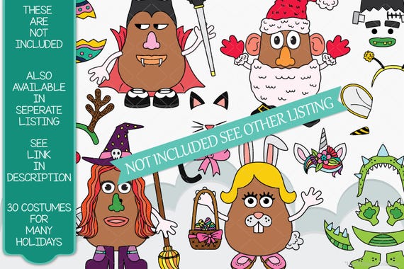 Unitato Unicorn Potato Head