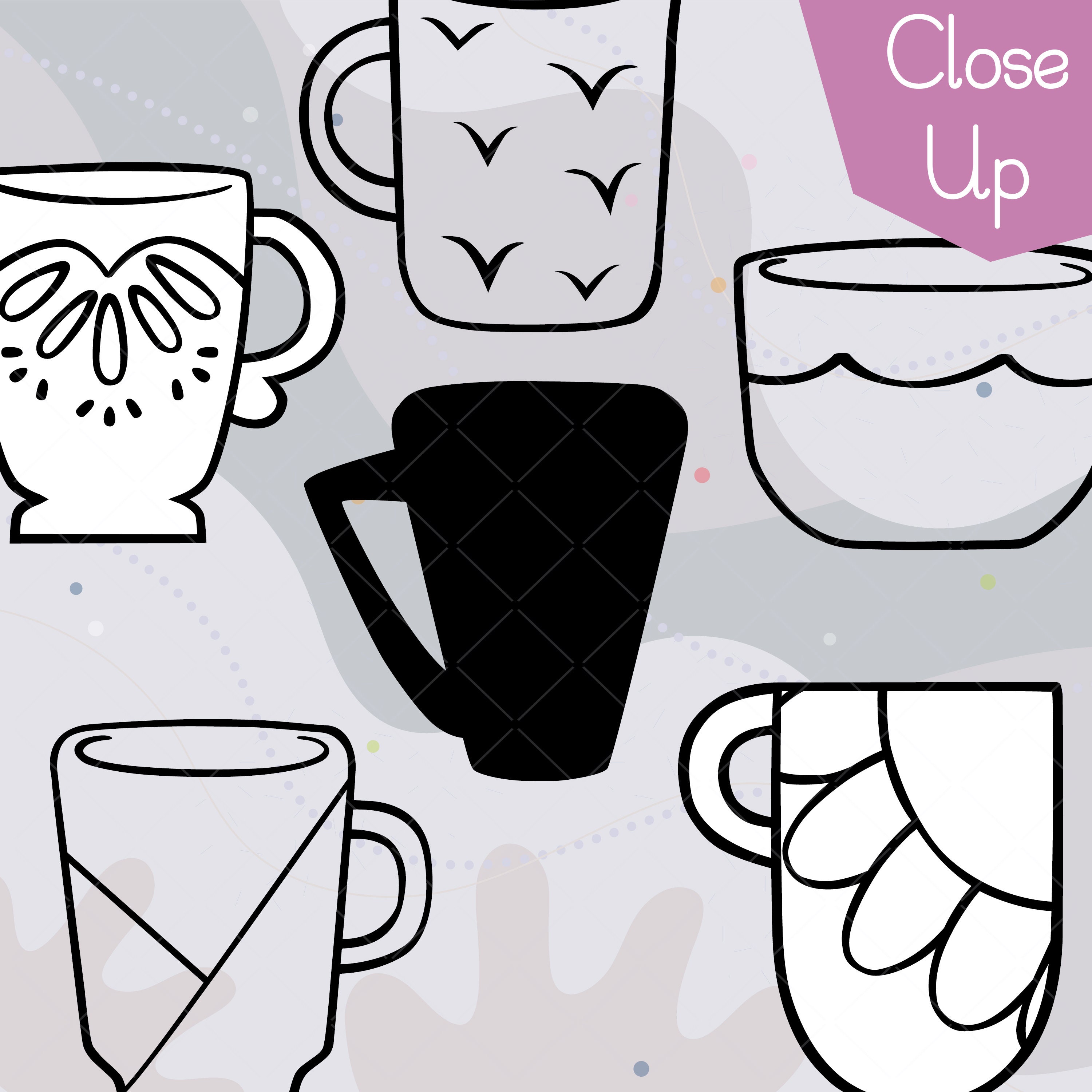 How To Draw A Mug | Mugs, Middle school art projects, Drawings
