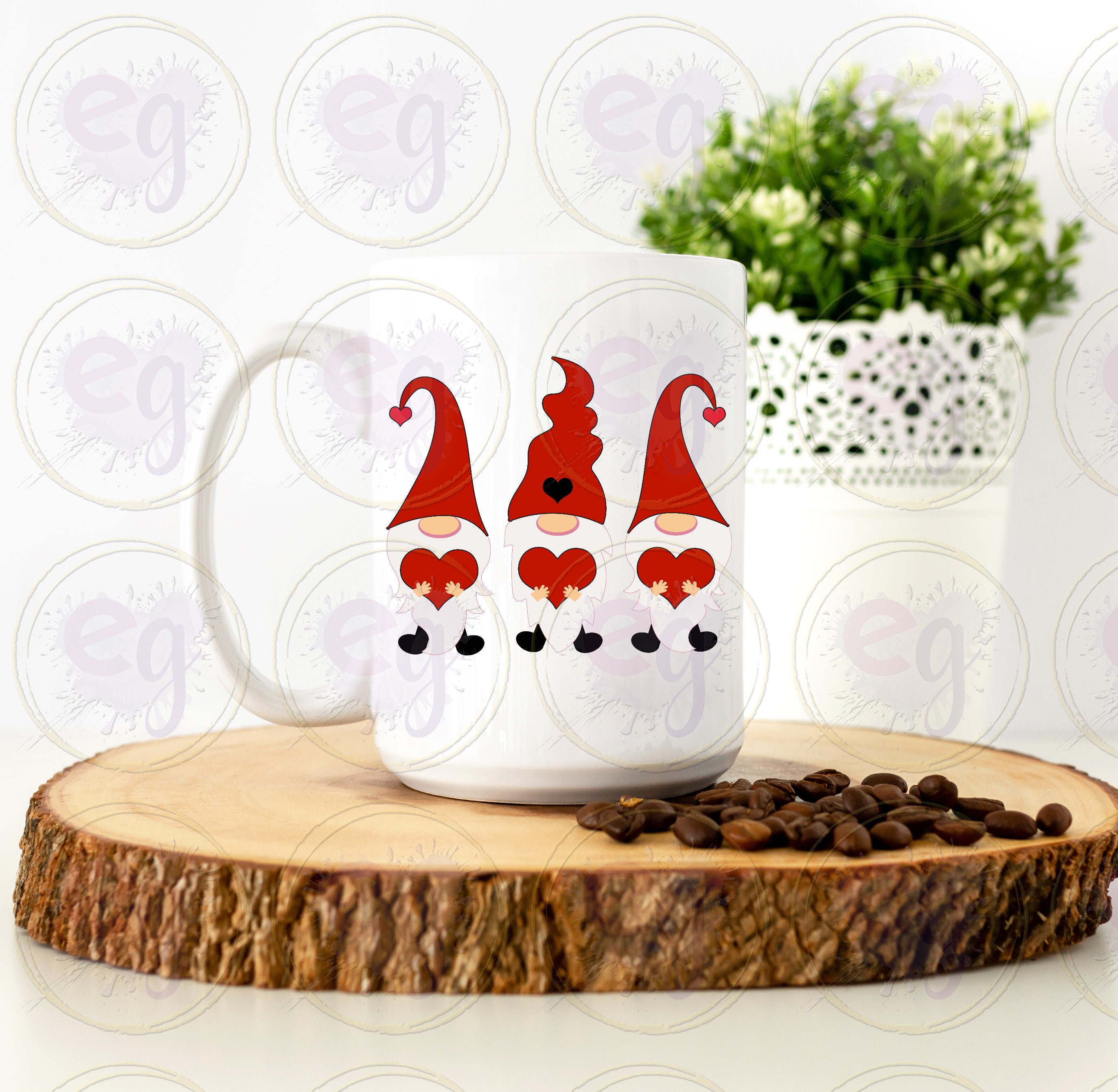 Valentines Gnomes Mug Coffee Mug Etsy