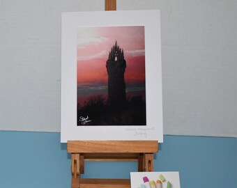 Wallace Monument Sunset