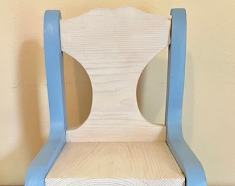 Wooden Doll Chair for 18” Dolls & Plush Toys