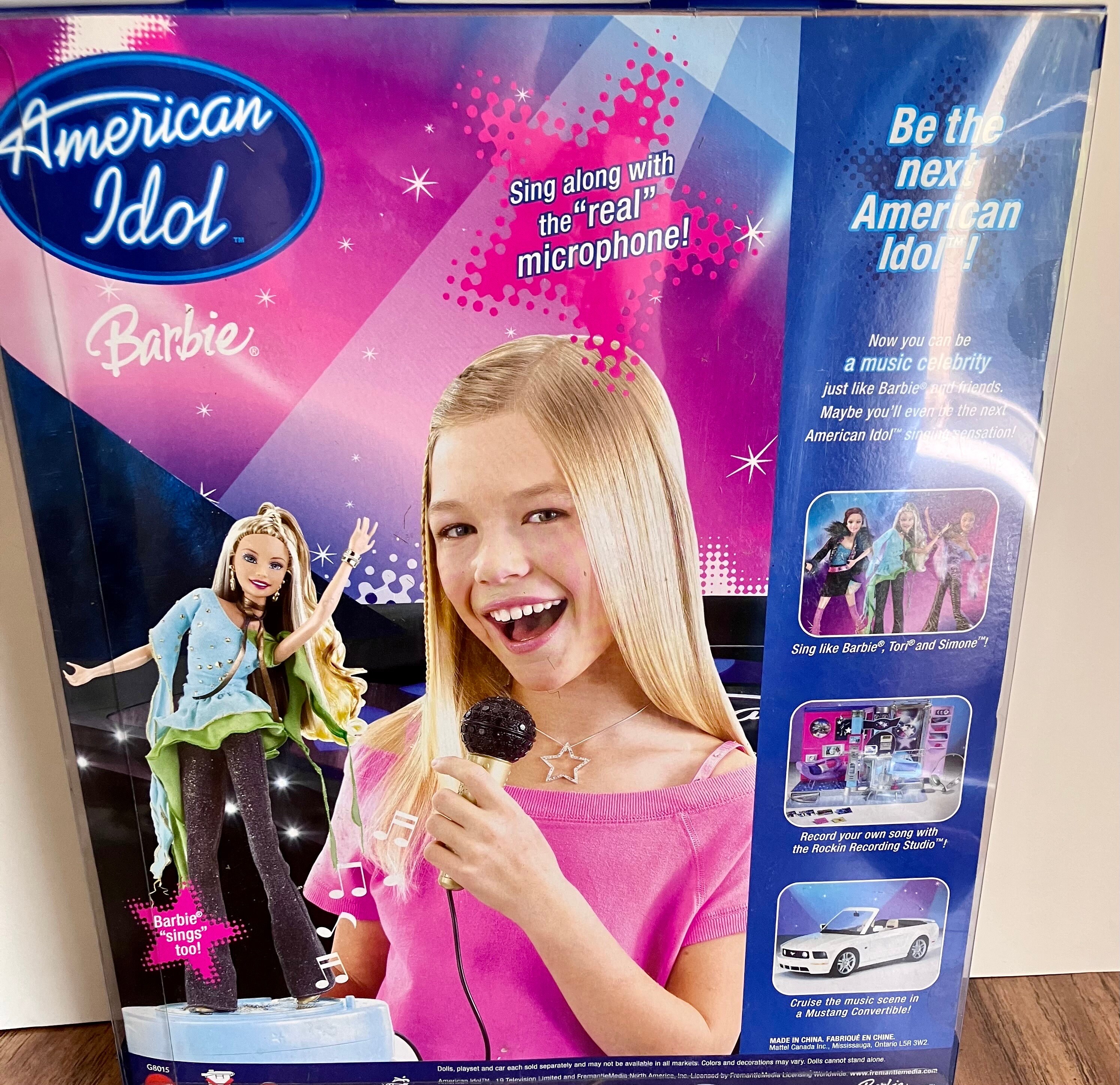 American Idol Barbie Doll With Microphone for Kids
