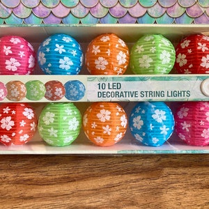 Amscan easter egg 2024 lantern string lights