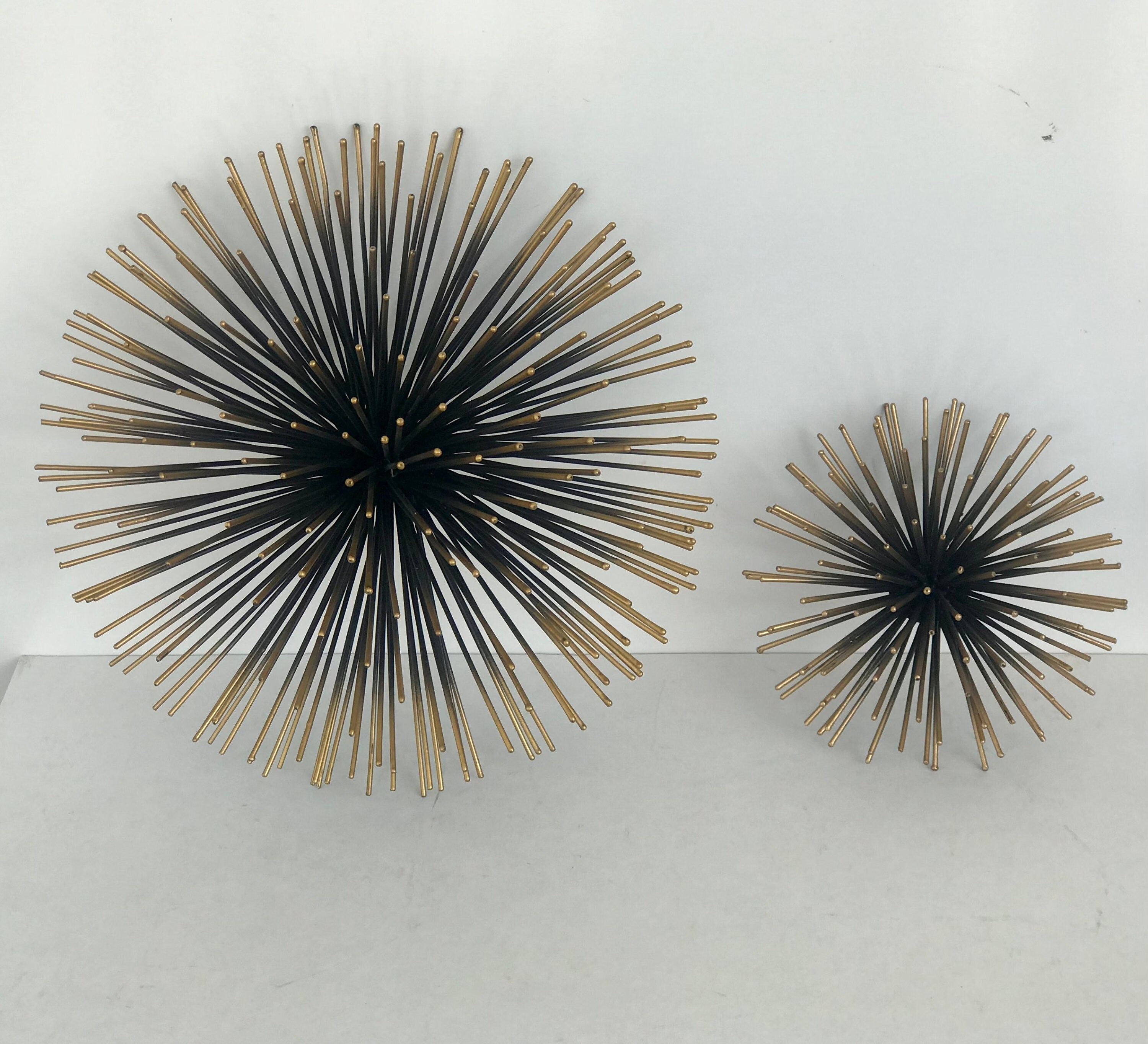 Retro Modern Atomic Wall Art Mid Century Metal Wall Decor Etsy