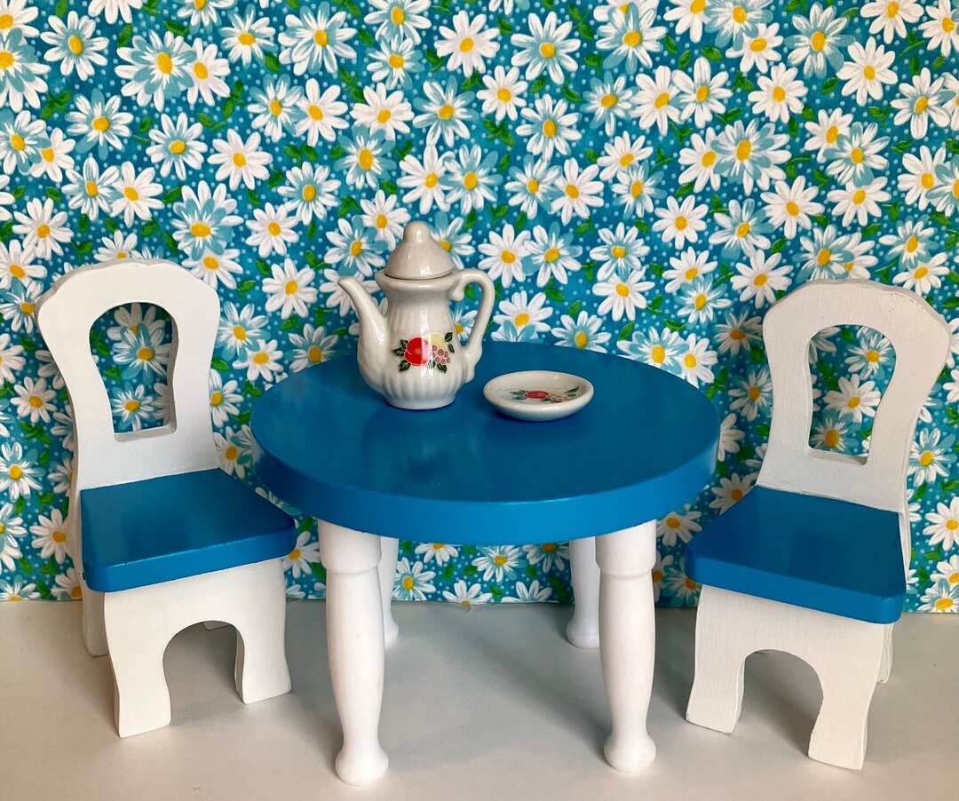 Doll Furniture Set Barbie Size Furniture for Dining. Etsy