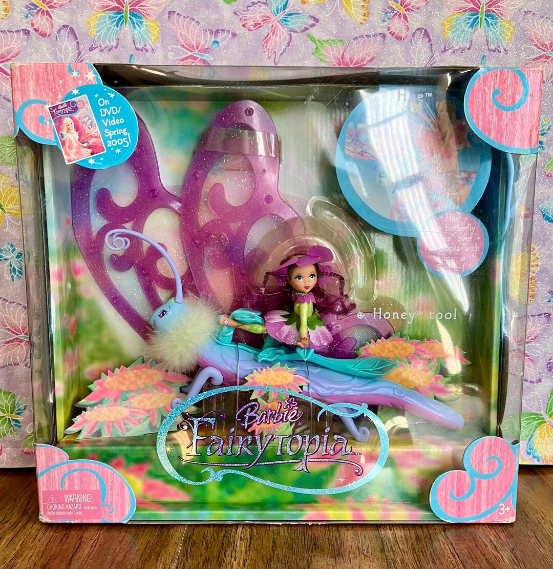 Barbie fairytopia Collection With Fairy Doll and Magical Dragonfly