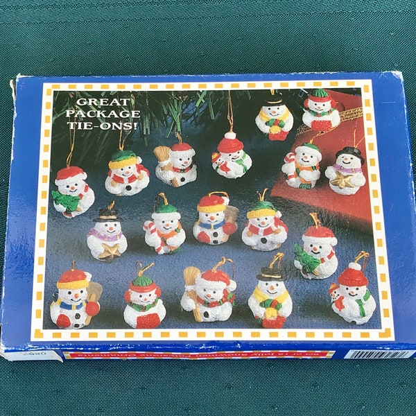 Snowmen Ornaments - Etsy