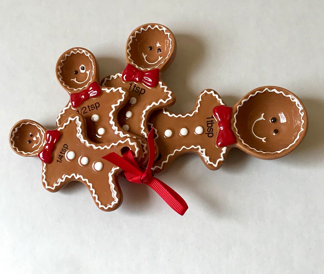 Pier One Vintage Gingerbread Measuring Spoons Etsy