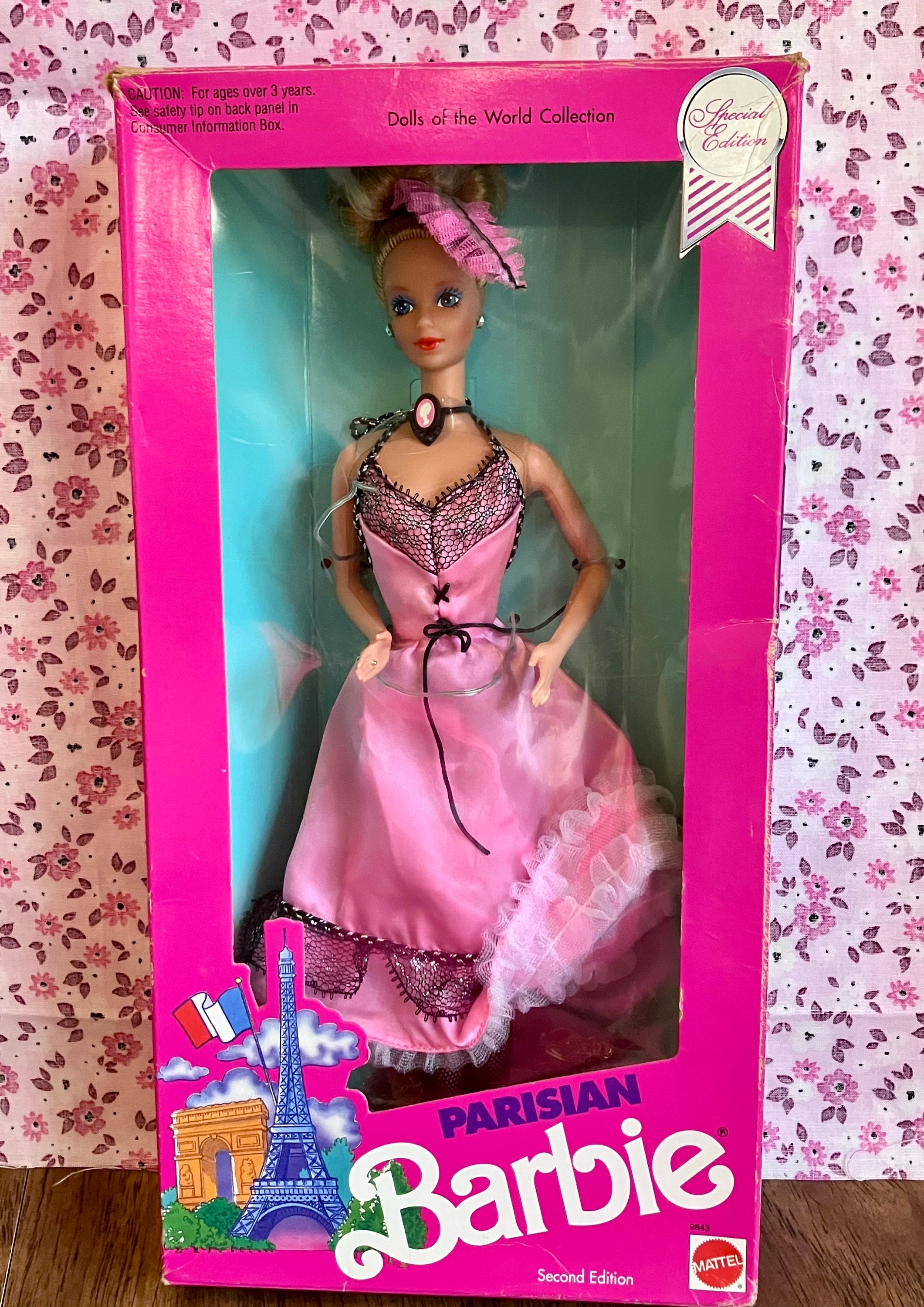 Barbie Parisian Can can Dancer Doll Vtg 1990 Etsy