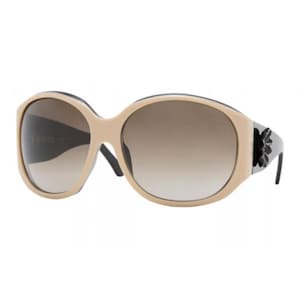 Vintage Versace Sunglasses 4149B: Beige Black Gradient Frame