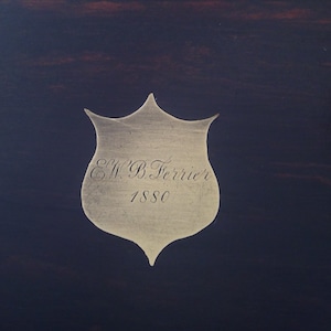 Antique lap desk writing slope