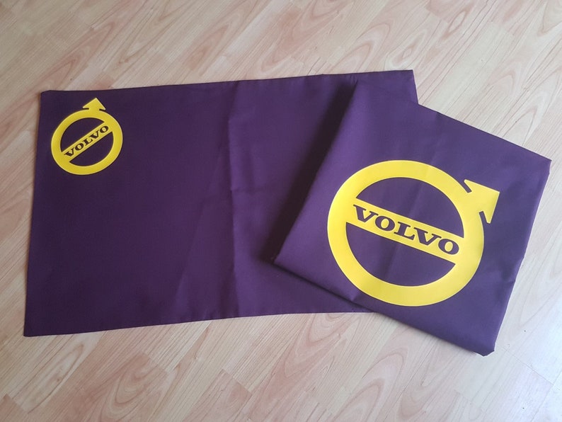FREE Personalised Truck / Lorry Volvo Single Quilt Cover, with Volvo logo image 7