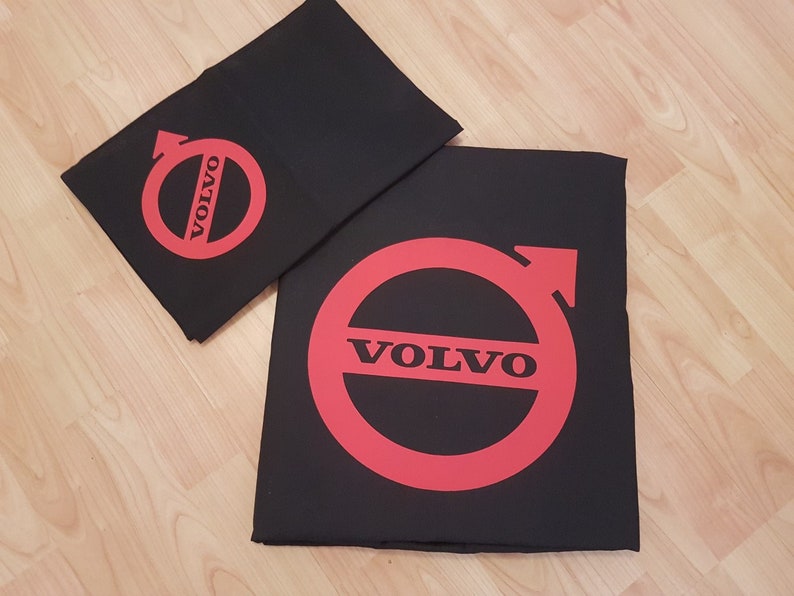 FREE Personalised Truck / Lorry Volvo Single Quilt Cover, with Volvo logo image 5