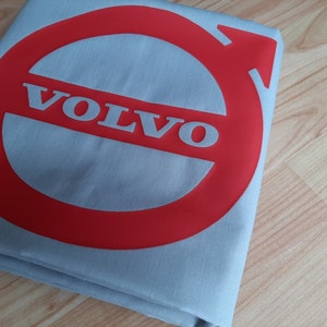 FREE Personalised Truck / Lorry Volvo Single Quilt Cover, with Volvo logo image 3
