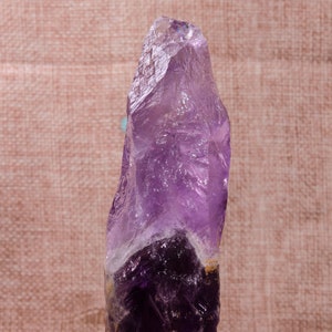 Natural Shining Amethyst Quartz Point/Decoration/Raw Stone of Amethyst Tower/Powerful Energy Healing Crystal/Reiki/Chakra/Gift/Gift for Him