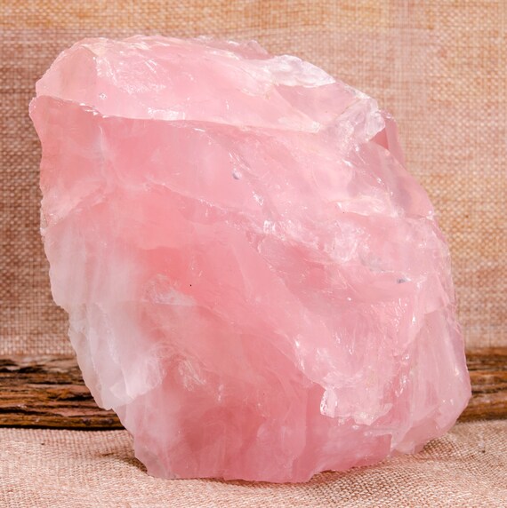 giant rose quartzcrystal