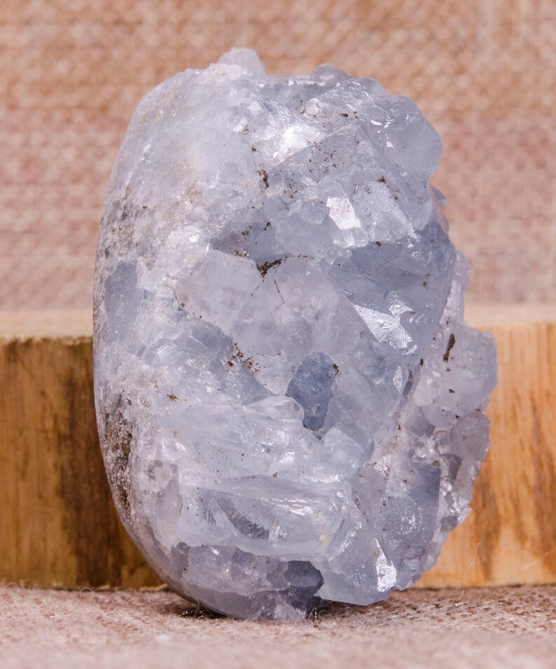 Celestite Geode,Blue Celestite Egg,Celestite Crystal Cluster,Celestite Egg,Celestite Crystal Geode,Decor,Gift for Her,Gift for Him,Gift,