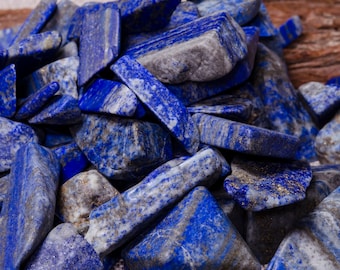 Natural Lapis Lazuli Crystal,Lapis Lazuli Crystal Chunk,Tumbled Lapis Lazuli,Lapis,Jewerly,Necklace,Pendant,Gift,Healing Stone,Crystal Beads