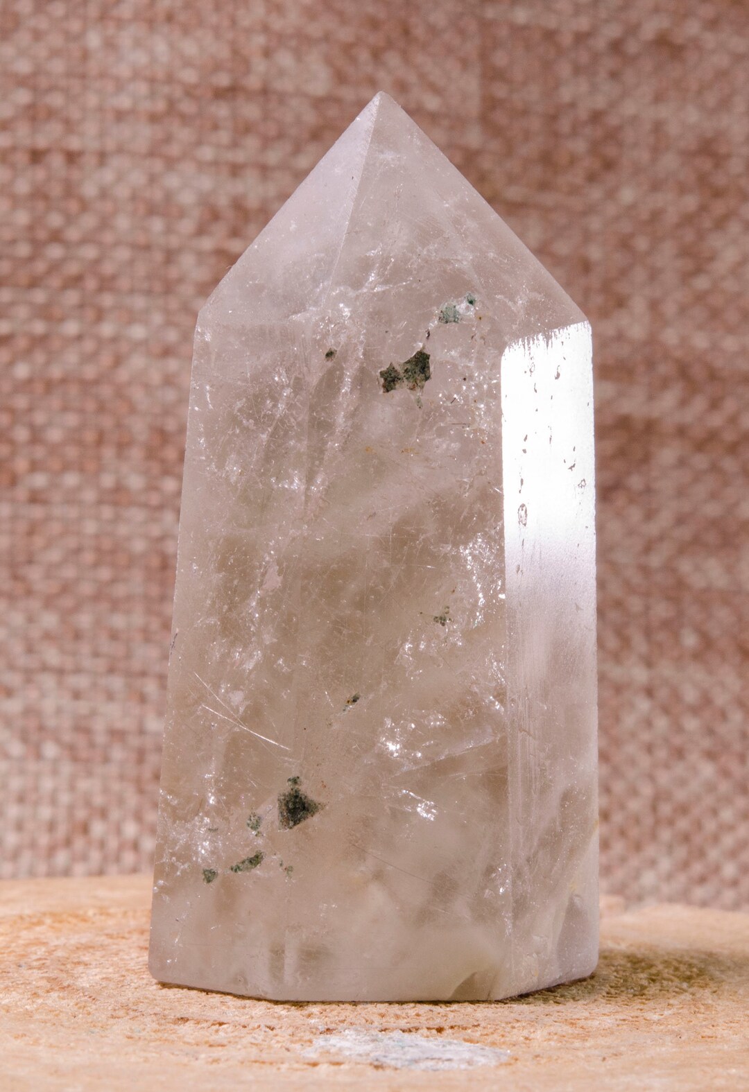 Natural Garden Quartz Towerscenic Quartz Toweryellow Phantom Etsy