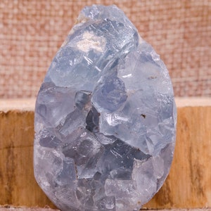 Celestite Geode,Blue Celestite Egg,Celestite Crystal Cluster,Celestite Egg,Celestite Crystal Geode,Decor,Gift for Her,Gift for Him,Gift,