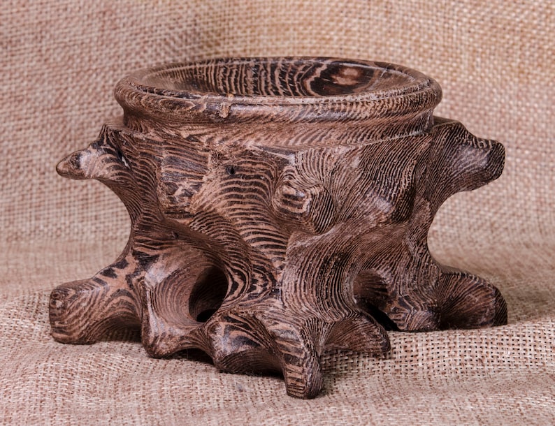 Best Wooden Stand Wood Carvingcarved Wood Standwood Etsy