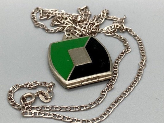 Art Deco 1920's Locket and Chain