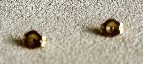 Exquisite 14k Hexagonal Multi-Gem Drop Earrings - image 4