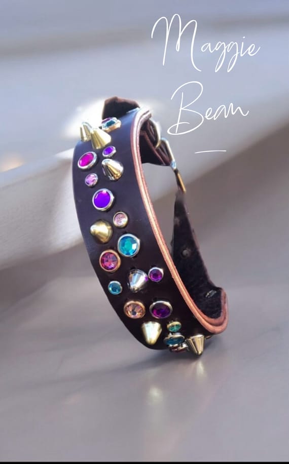 dog collar leather spikes,bling leather dog collar -dog collar leather studs, big dog collar leather Rottweiler collar-dog collar bling