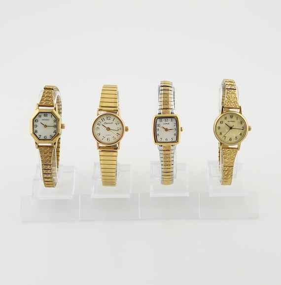 Vintage dames Sekonda horloge Lorus verguld dameshorloge Ingersoll quartz horloge dunne dames cocktail polshorloges cadeau voor haar Etsy Belgie