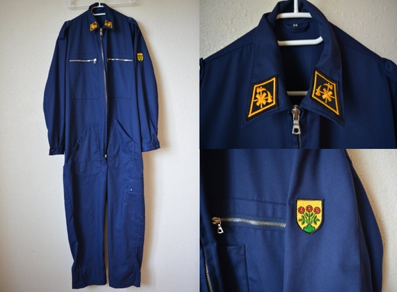 Unused Swiss Army overalls made by Dobler, Blue mi
