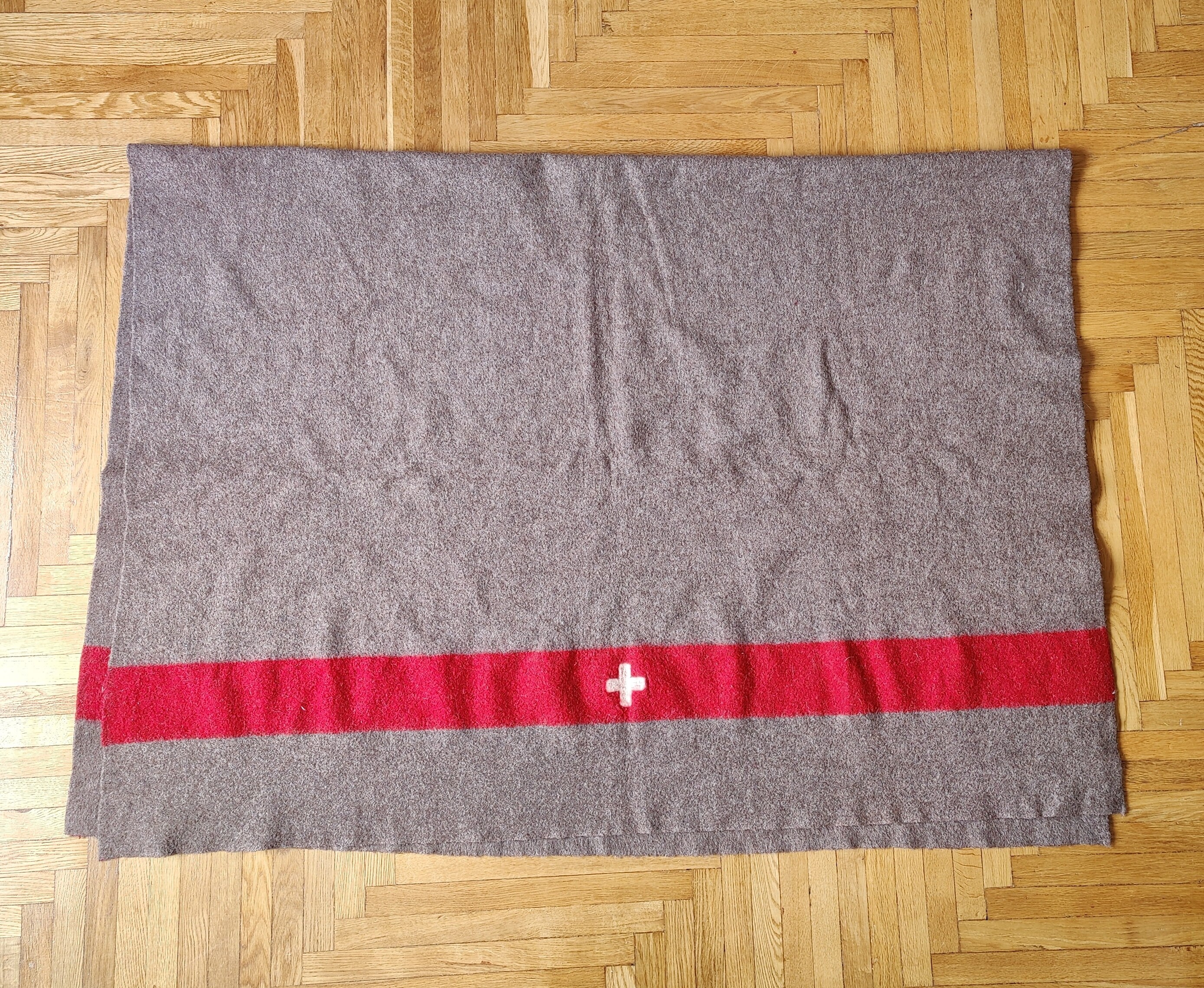 Vintage Swiss Army wool Blanket warehouse Swiss military Etsy