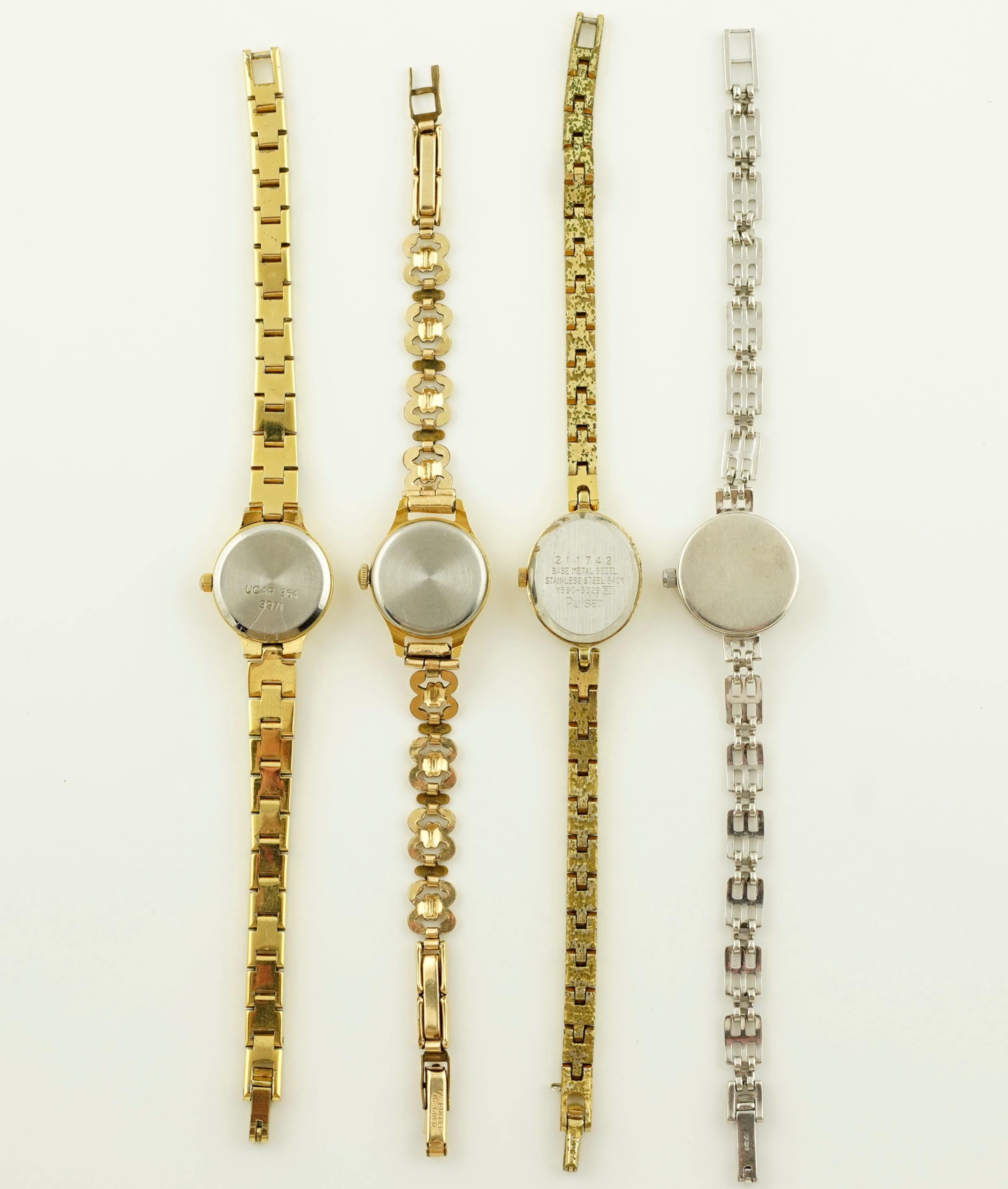 ヴィンテージ パルサー レディース ゴールドトーンウォッチ、ロータリーラウンドレディースカクテル腕時計 - Etsy 日本