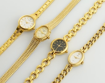 Vintage Ladies Gold Quartz Watch by Constant / Ladies Gold  display picture 1