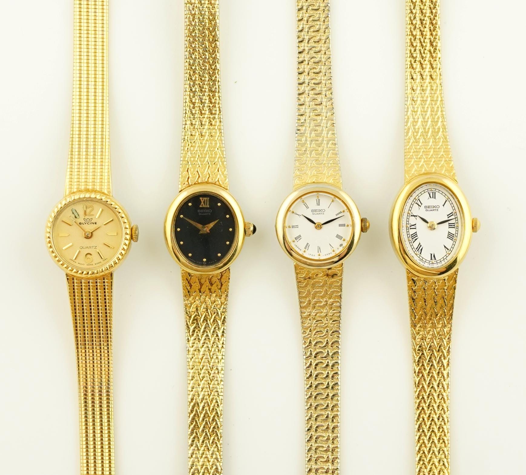 美品✨SEIKO セイコー レディース 腕時計 ドレス ゴールド オーバル 金 ☆ SEIKO セイコー swz058 レディース ゴールド クォーツ