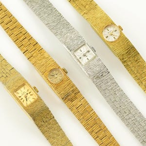 Vintage Women's Rotary Watch, Limit gold colored womens Watch, mechanical 17 jewels incabloc Gold Tone Watch, Gift for her, wrist watch