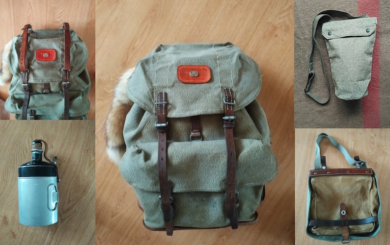 Big Set of Swiss Army Backpack Bags Original Vintage Swiss Etsy