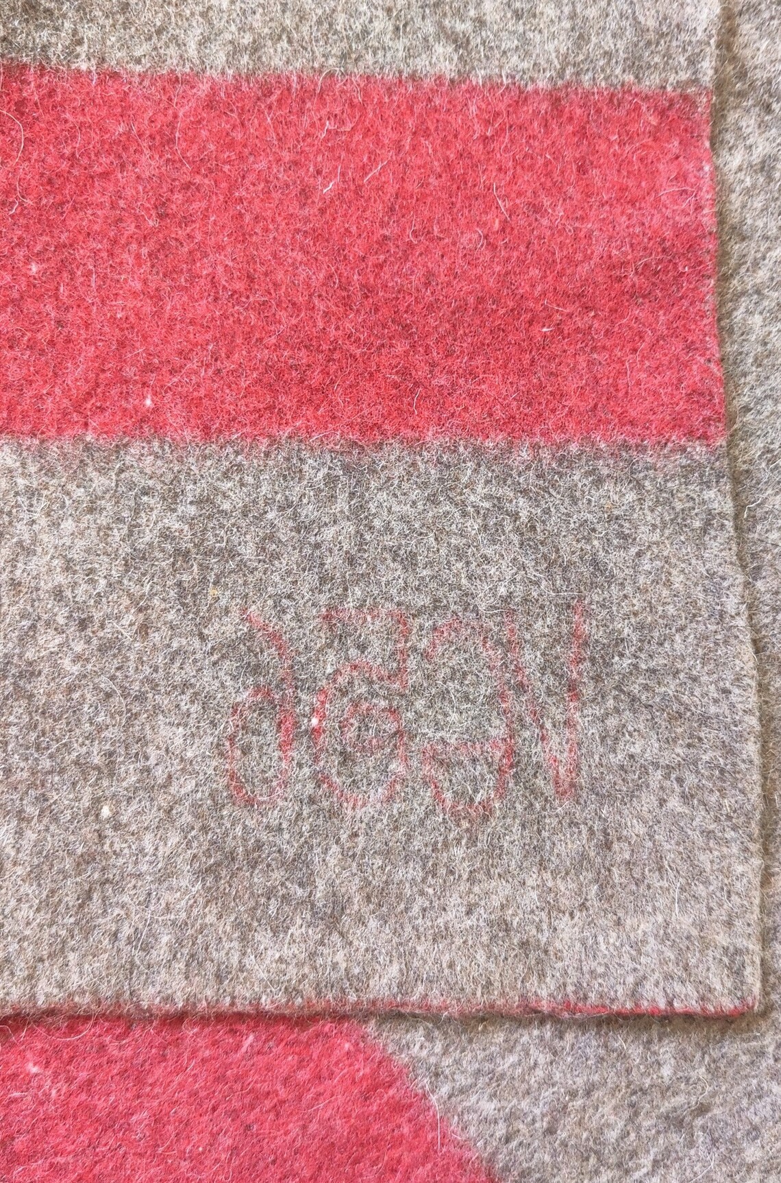 Rare Swiss Army Wool Blanket Warehouse Swiss Military Etsy